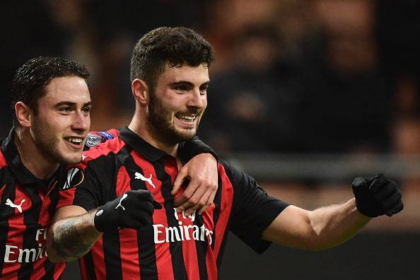 Patrick Cutrone Davide Calabria