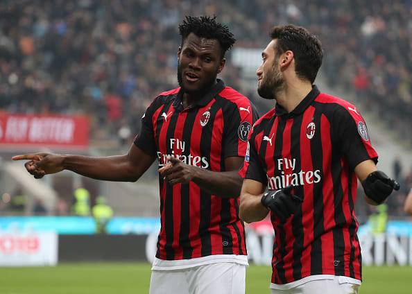 Franck Kessié Hakan Calhanoglu