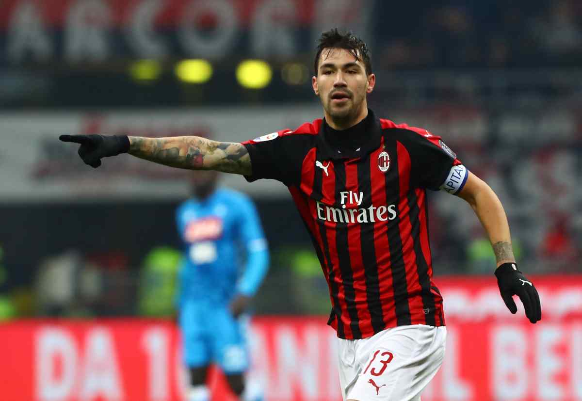 Romagnoli alessio Milan capitano