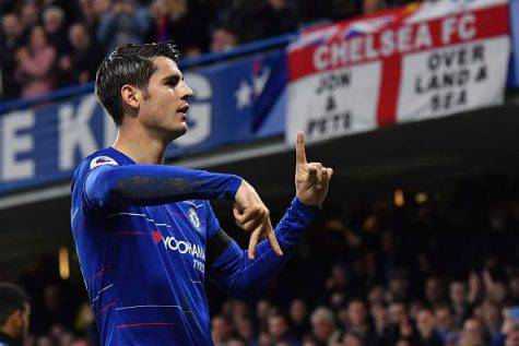 morata alvaro calciomercato milan atletico madrid