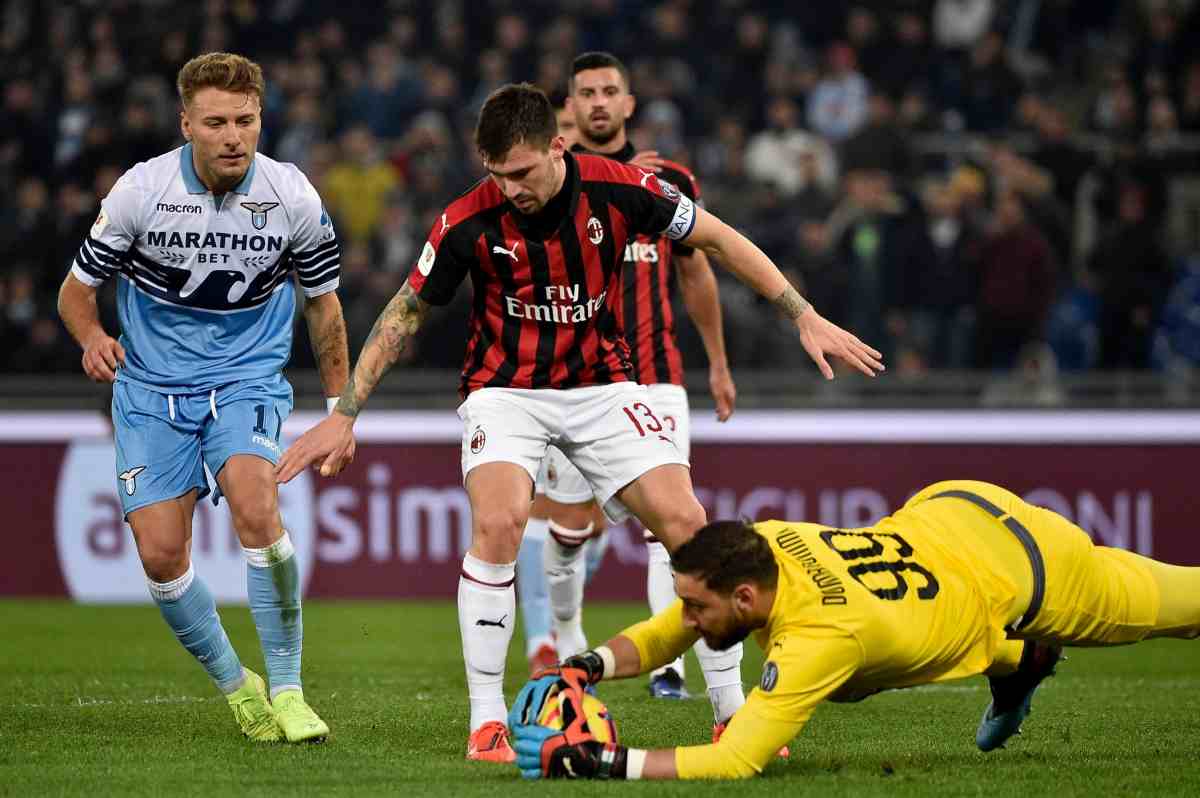 Gianluigi Donnarumma e Alessio Romagnoli