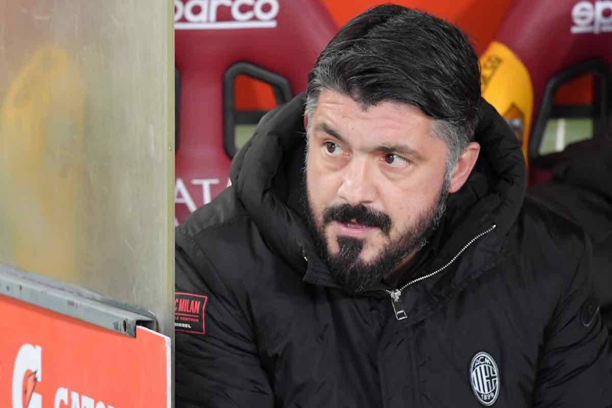 Gennaro Gattuso Roma Milan