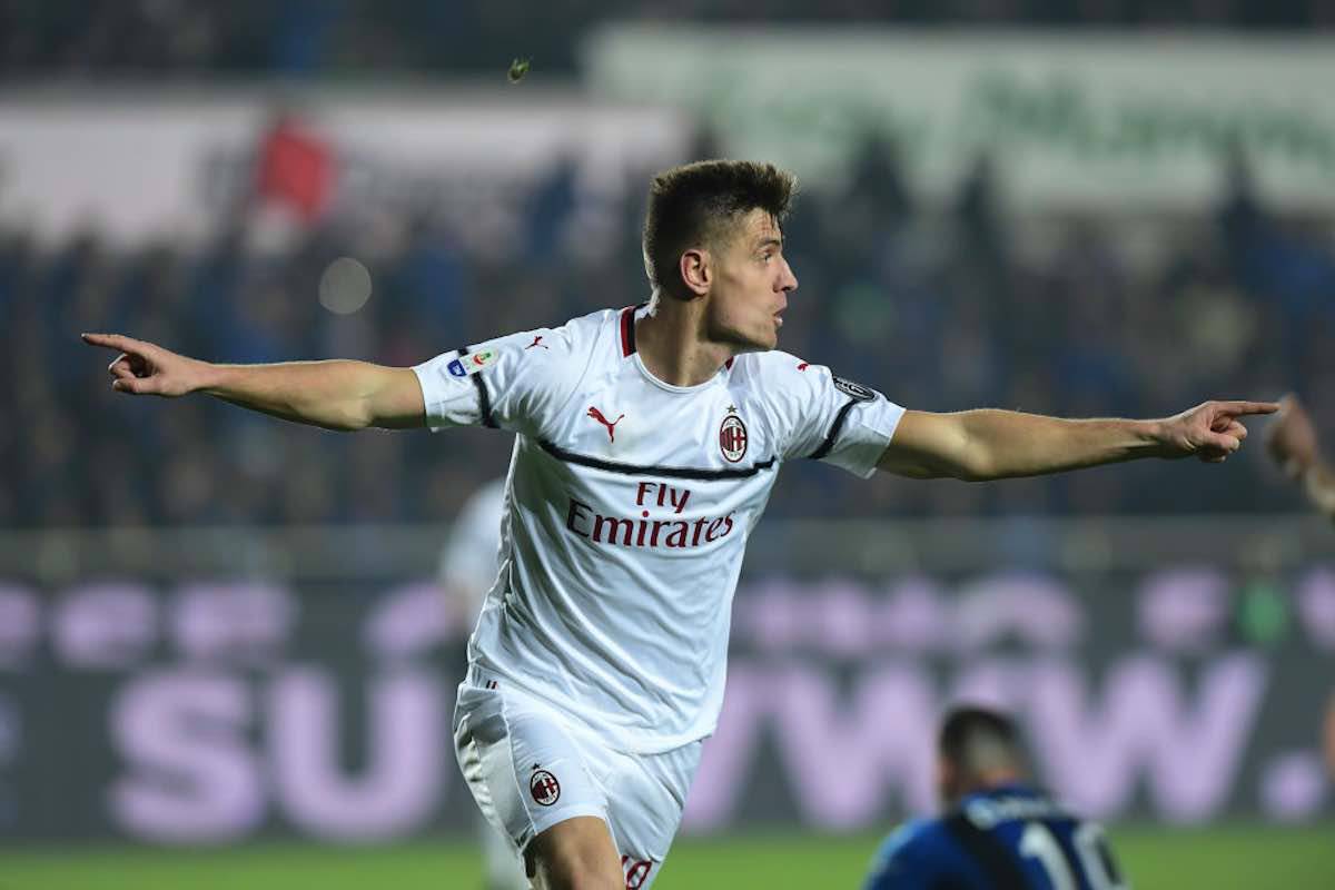 krzysztof piatek atalanta milan