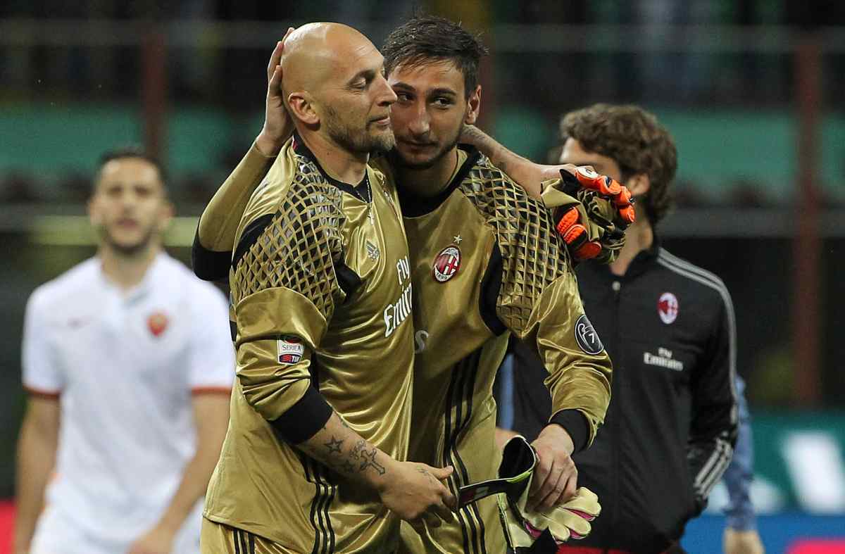 Christian Abbiati Gianluigi Donnarumma Milan