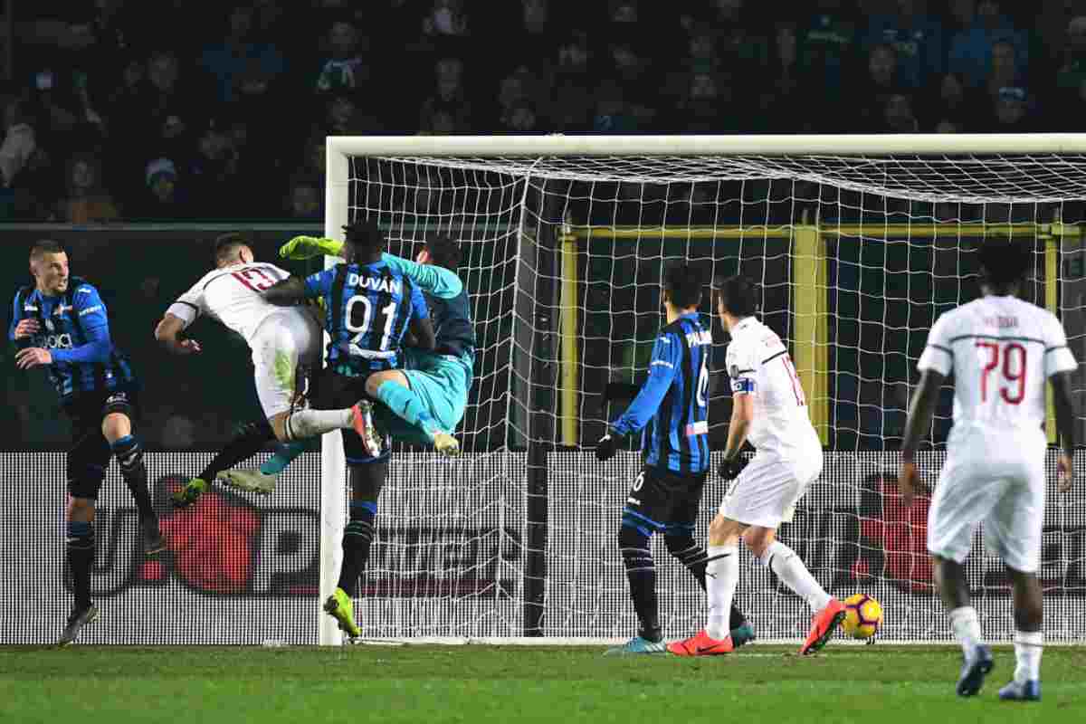 Krzysztof Piatek Atalanta-Milan