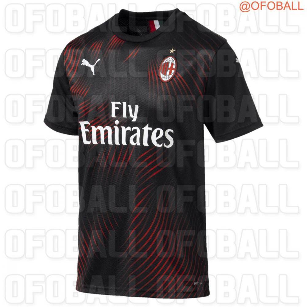 Maglia nera milan deals