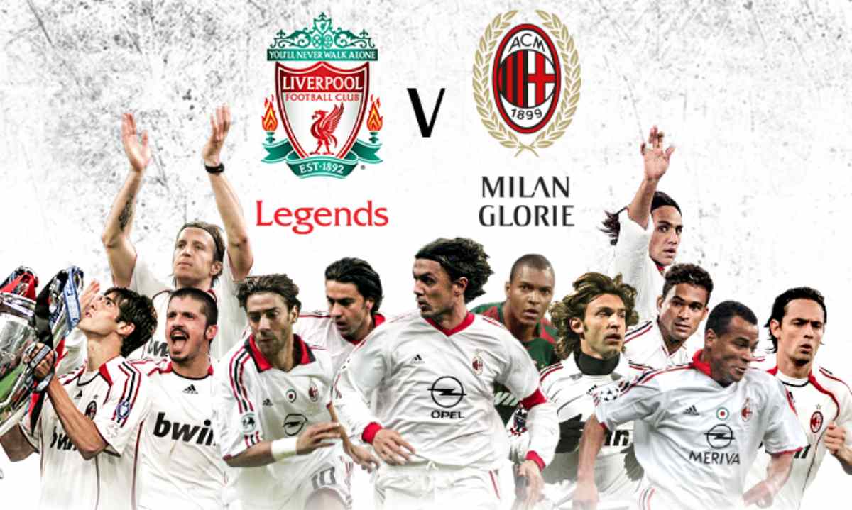 Liverpool Legends Milan Glorie