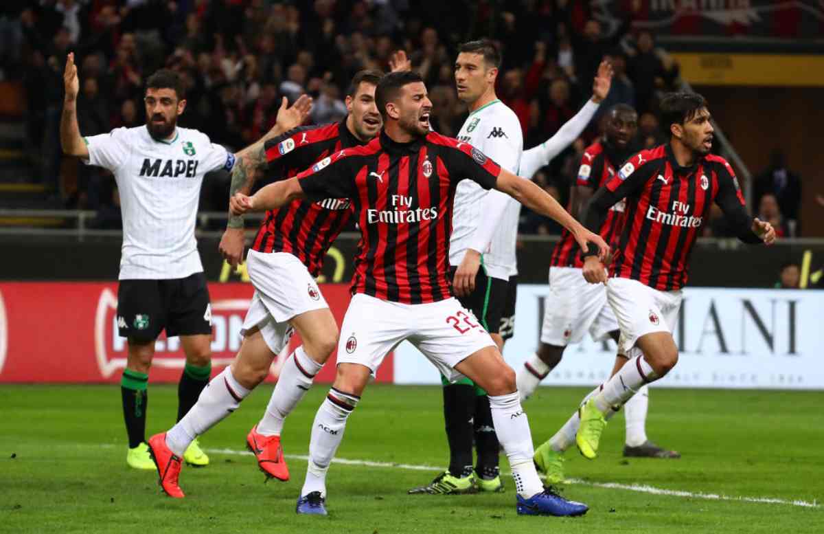 Mateo Musacchio Milan-Sassuolo