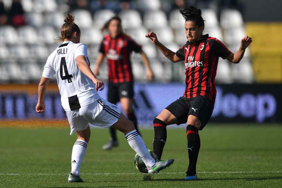 Serie A femminile Juventus-Milan