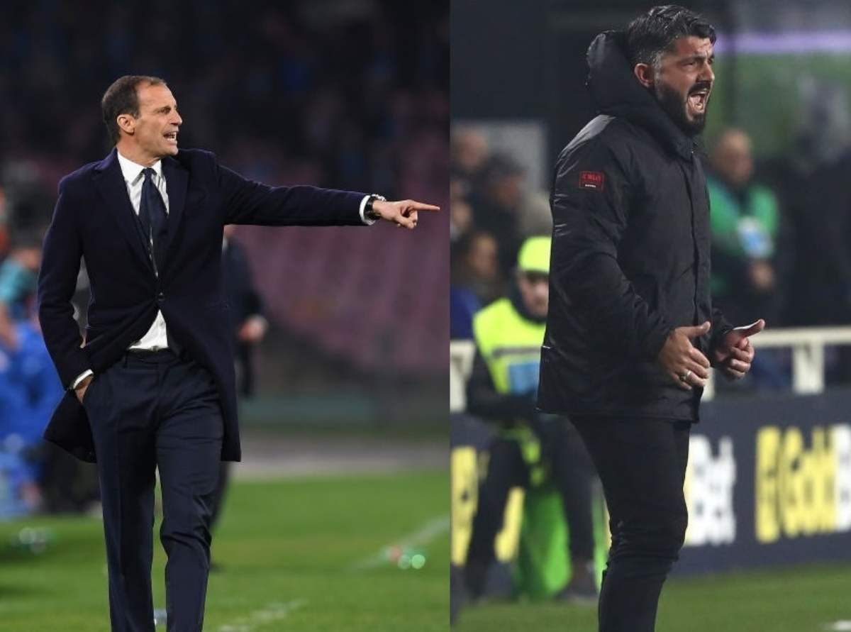 Massimiliano Allegri Gennaro Gattuso