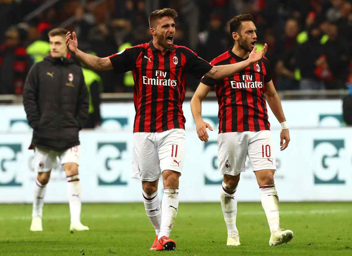 Fabio Borini Hakan Calhanoglu