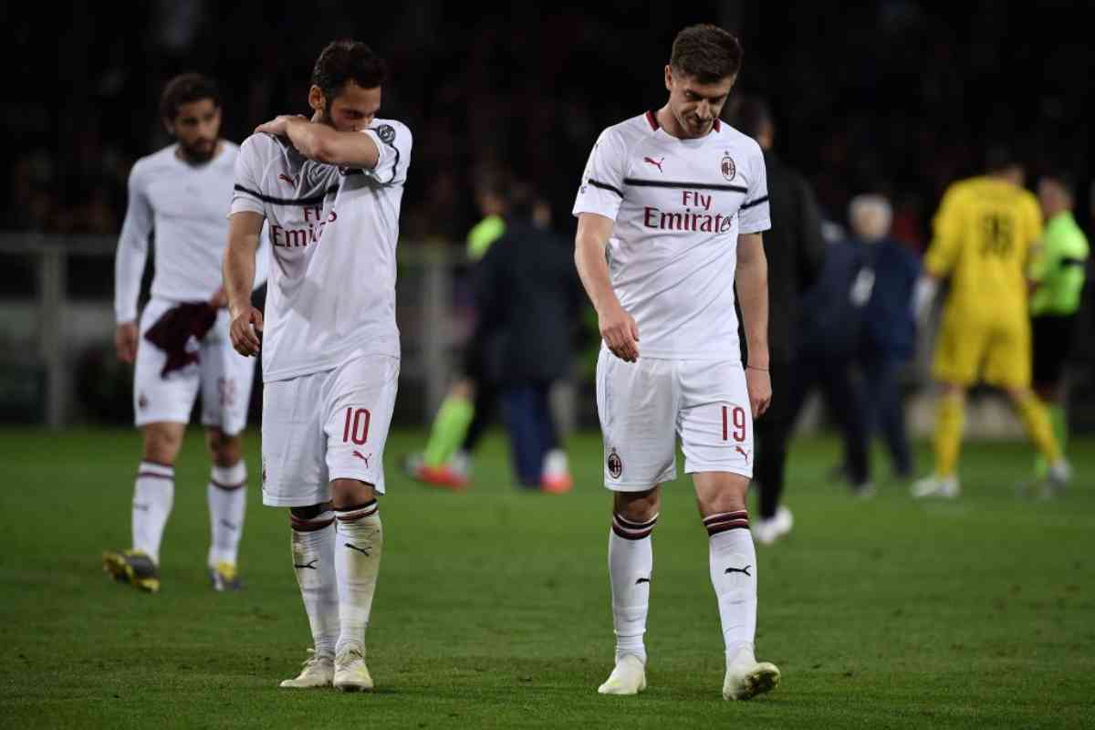 Hakan Calhanoglu e Krzysztof Piatek