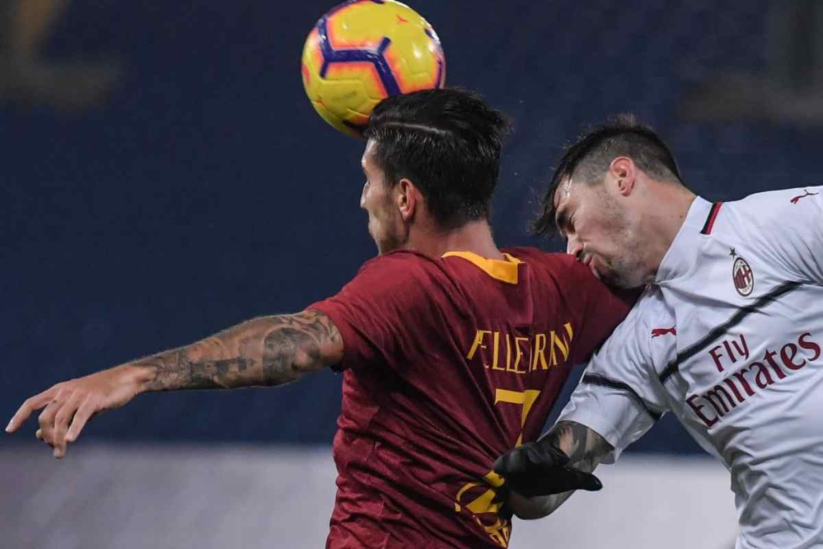 Lorenzo Pellegrini e Alessio Romagnoli