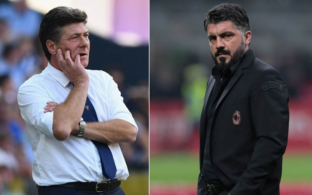 Walter Mazzarri Gennaro Gattuso