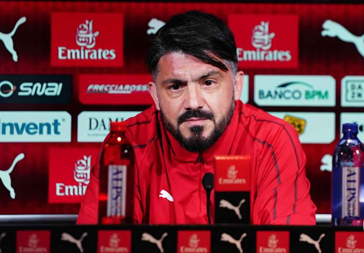 gattuso gennaro conferenza stampa milan