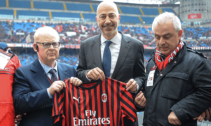 Gazidis e l'associazione Non Vedenti