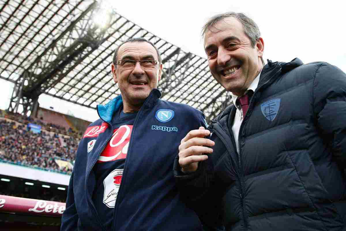 Maurizio Sarri e Marco Giampaolo