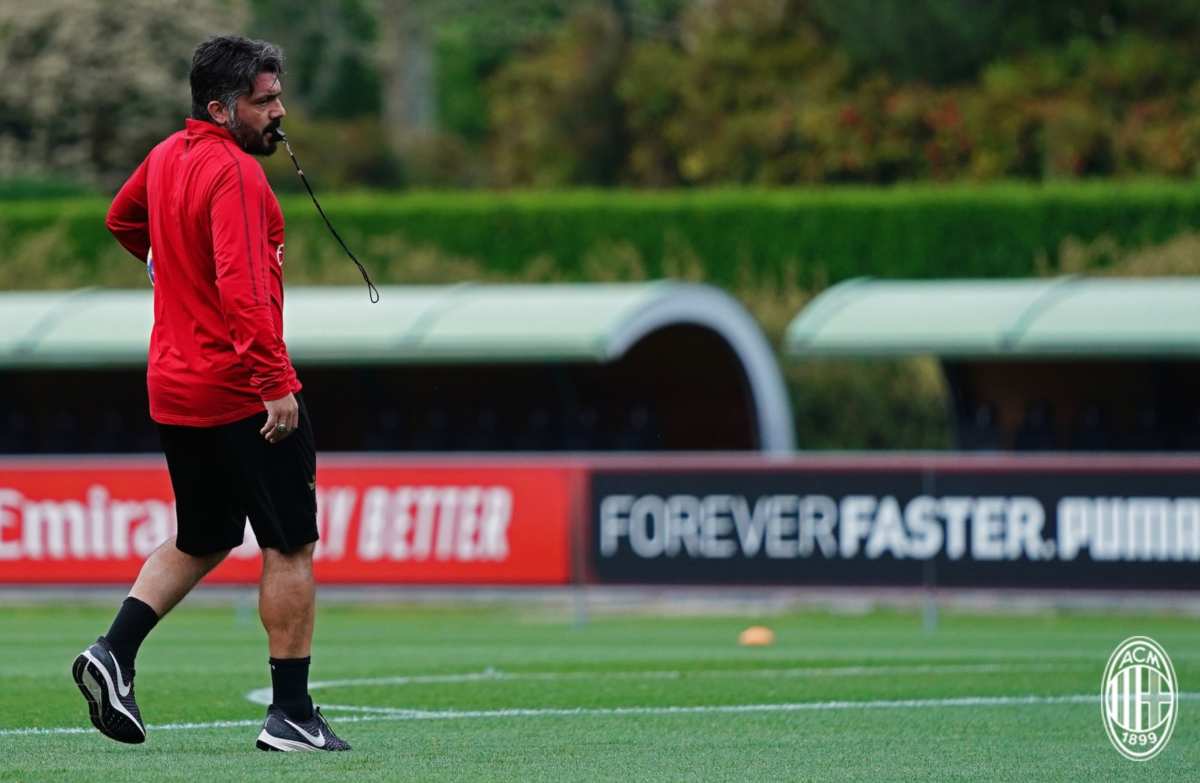 Rino Gattuso Milanello