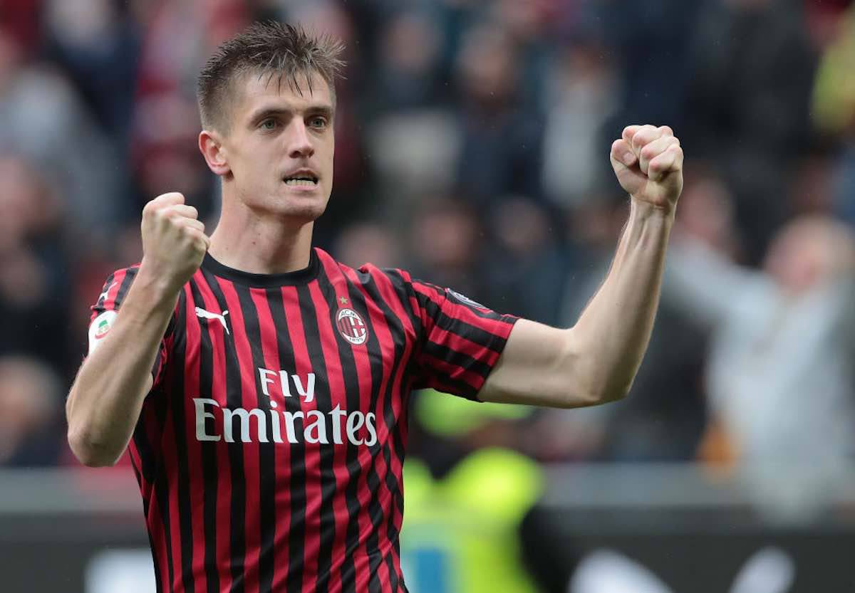 piatek milan frosinone