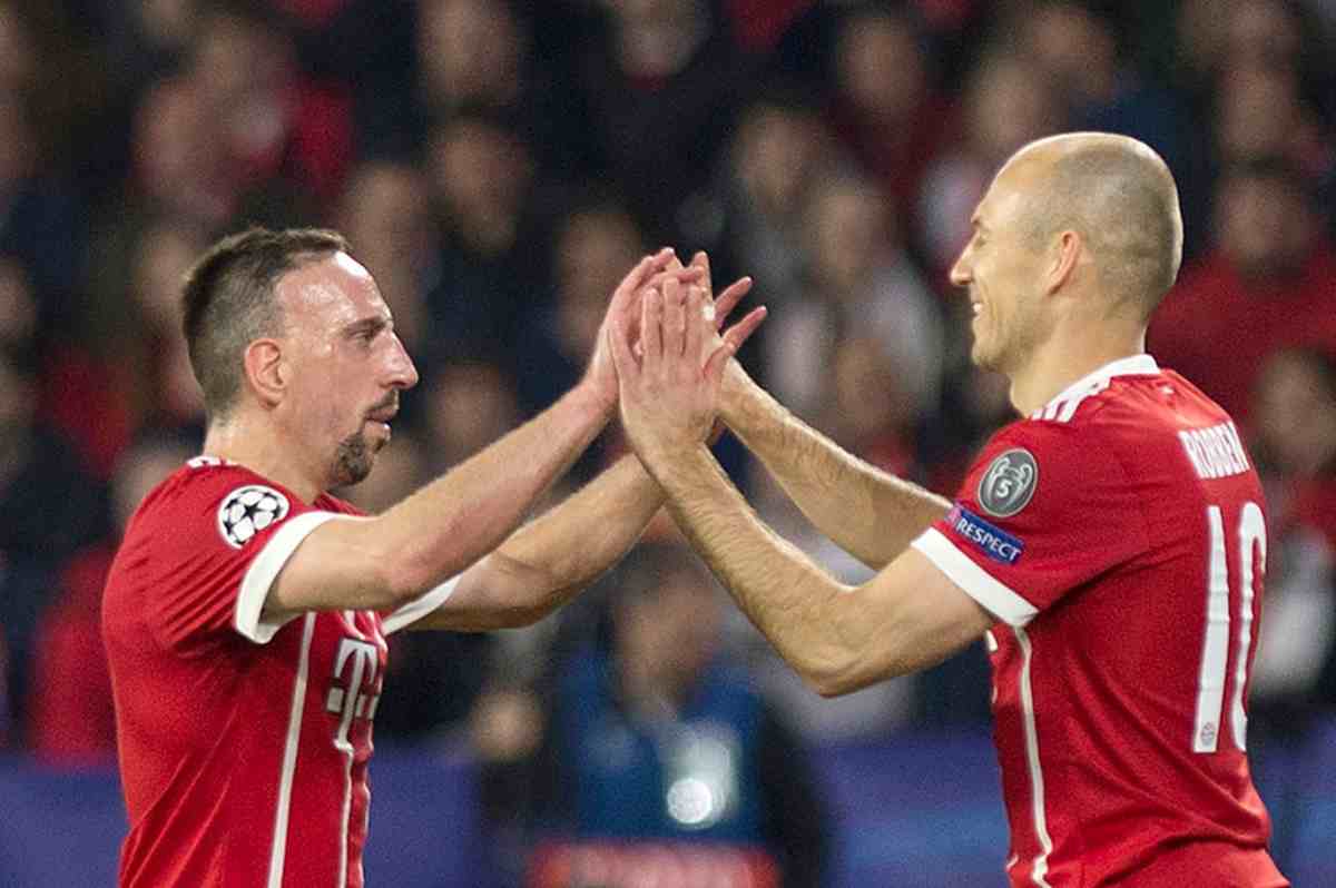 Franck Ribery Arjen Robben 