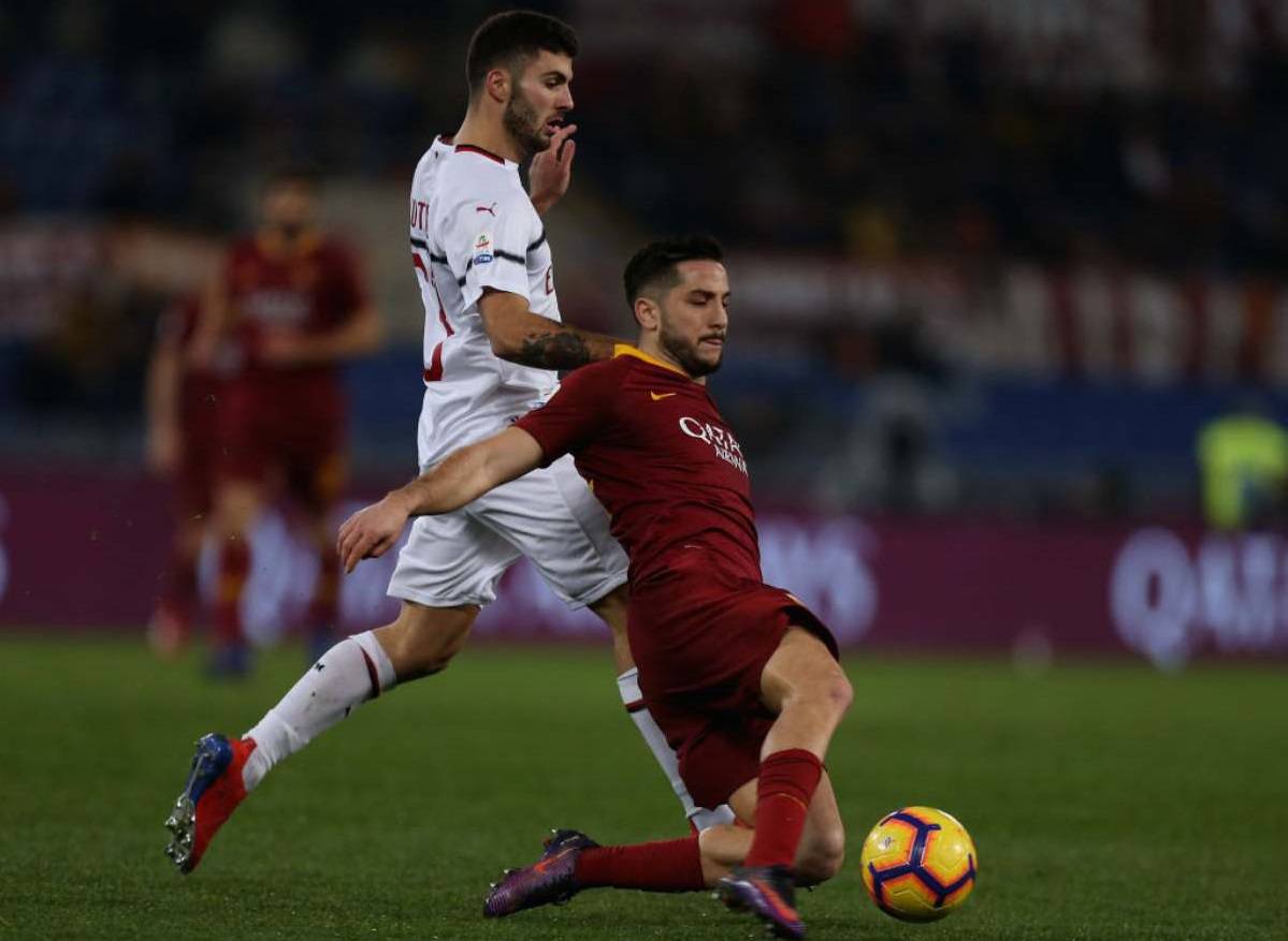 Kostas Manolas Patrick Cutrone