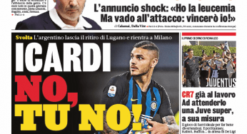 Gazzetta dello Sport, Corsport, Tuttosport: prime pagine del 14 luglio 2019