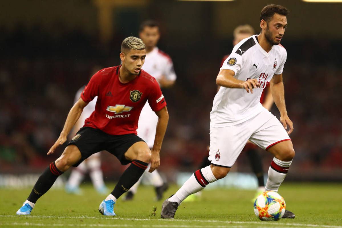 Andres Pereira e Hakan Calhanoglu