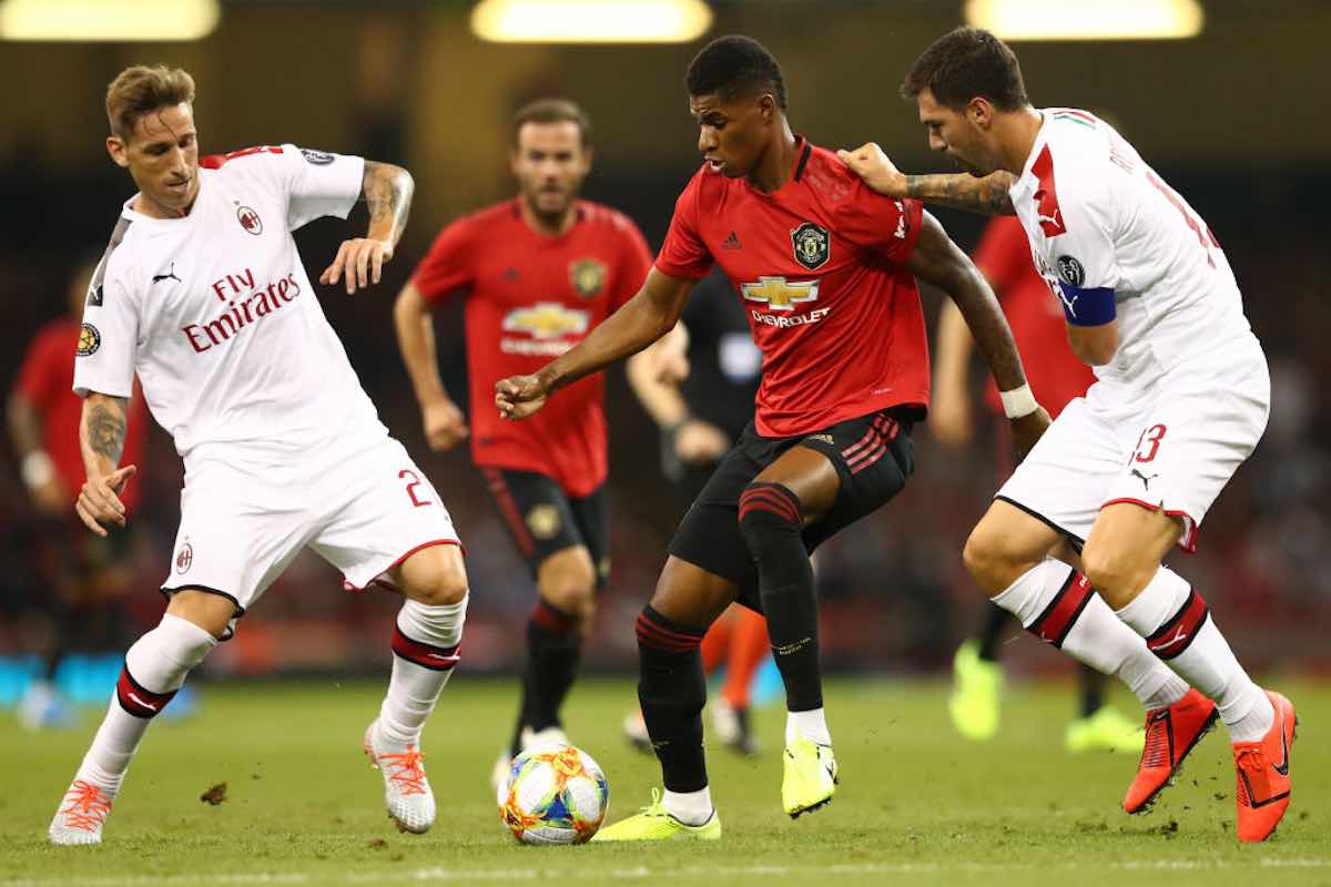 marcus rashford lucas biglia alessio romagnoli