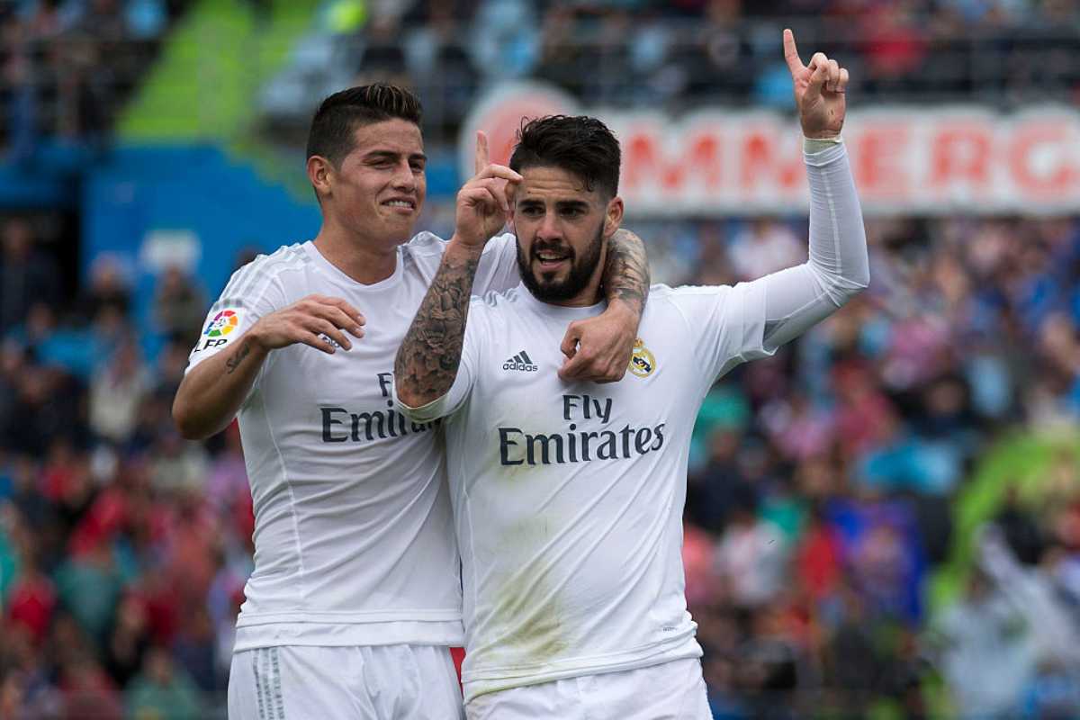 James Rodriguez e Isco