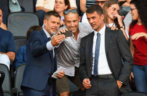 Paolo Maldini e Zvonimir Boban