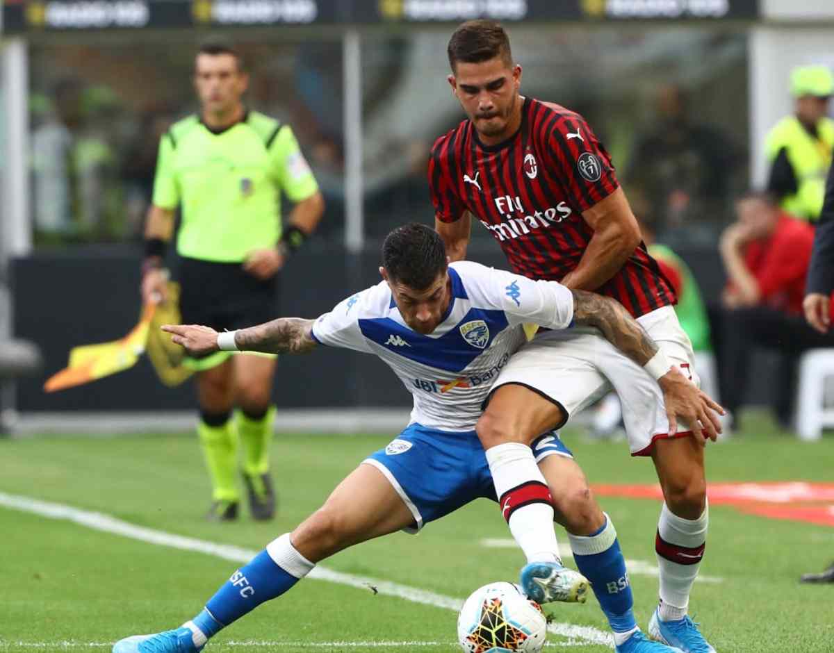 André Silva Milan-Brescia