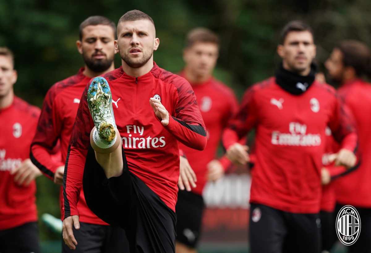 Ante Rebic a Milanello