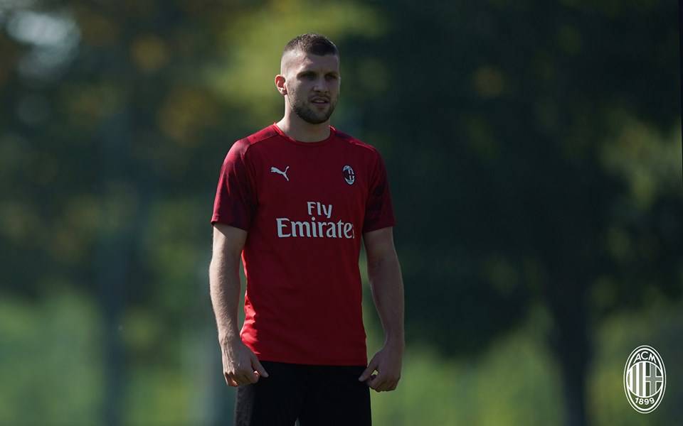 Ante Rebic allenamento