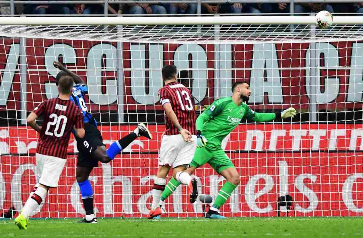 Derby Milan-Inter gol Lukaku