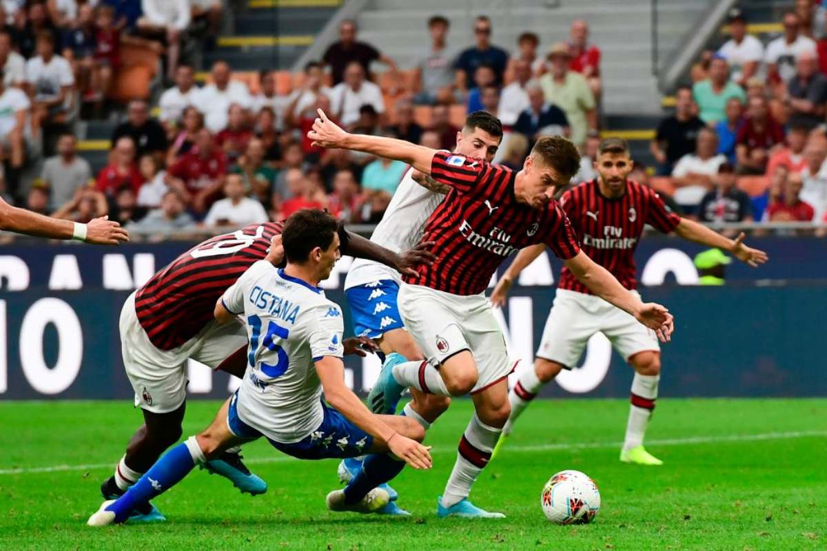 Piatek Milan-Brescia