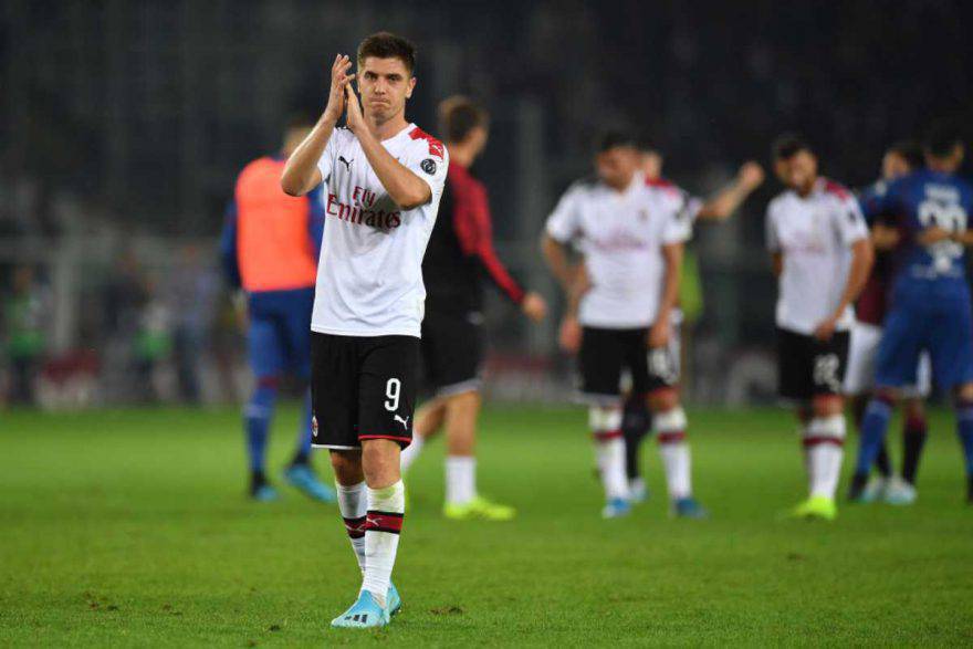 Krzysztof Piatek in Torino-Milan