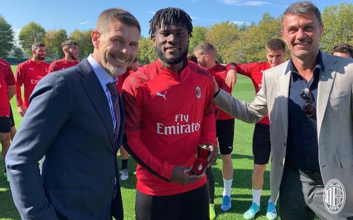 kessie 100 presenze premiato