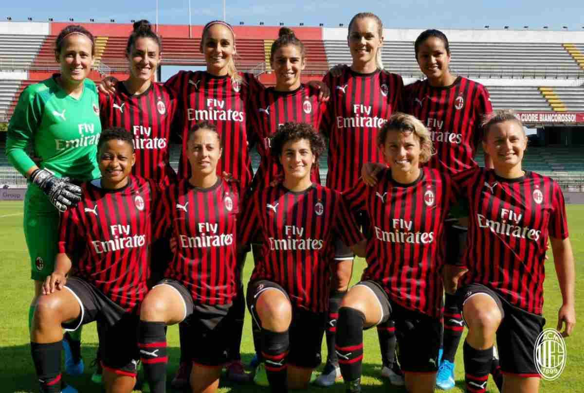 Serie A femminile, l'11 titolare del Milan di Ganz contro l'Orobica