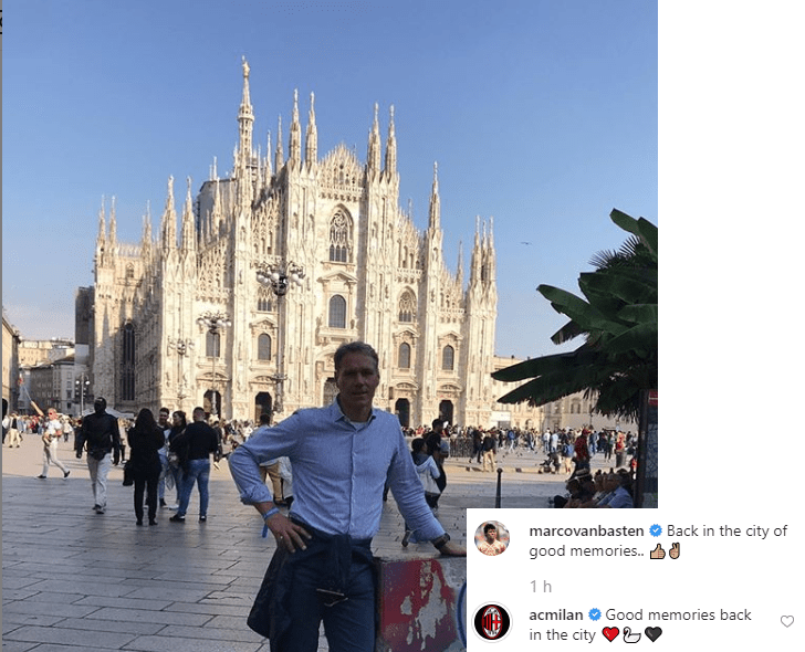 Marco van Basten a Milano