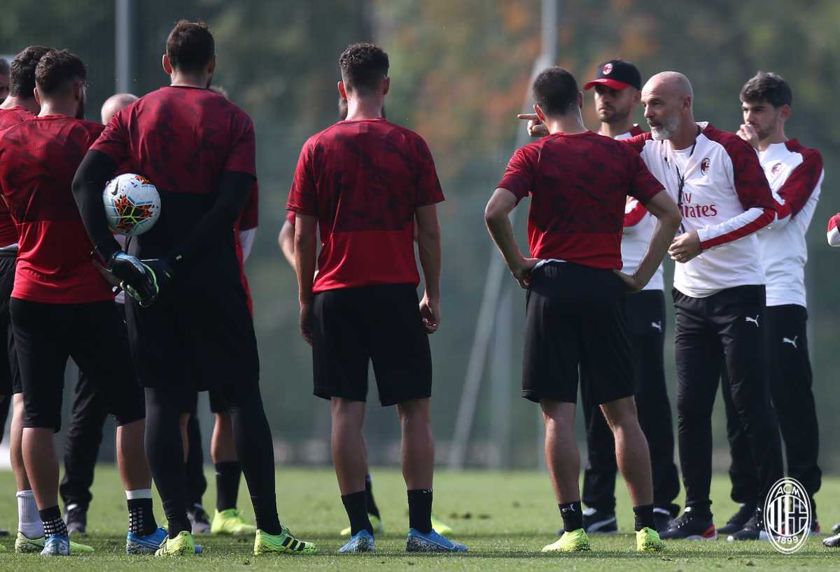 Stefano Pioli Milanello