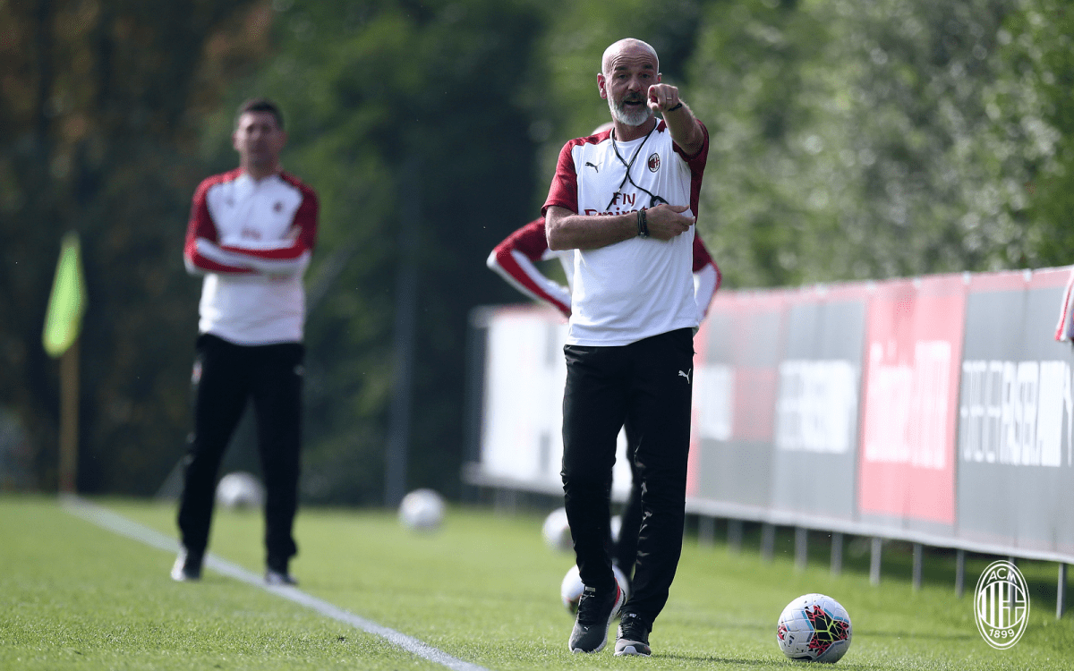 Pioli a Milanello