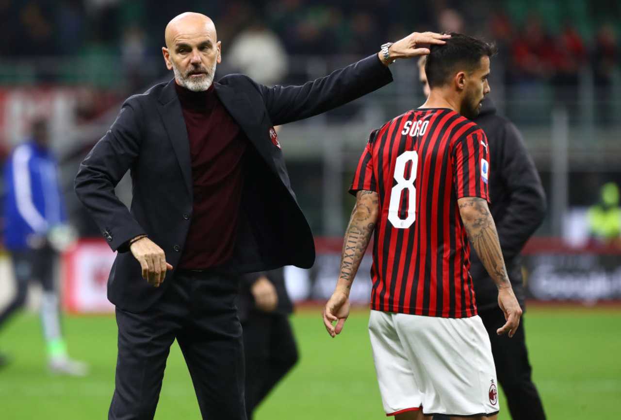 Stefano Pioli Jesus Suso