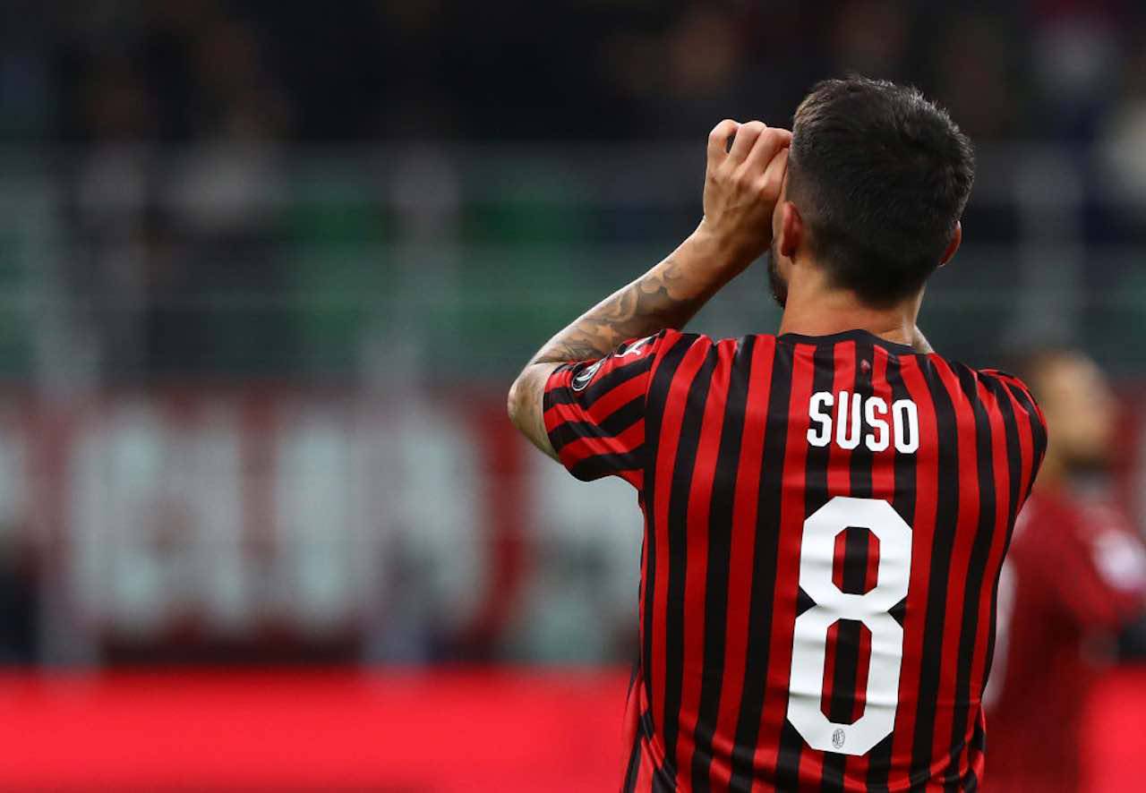 suso gol milan spal