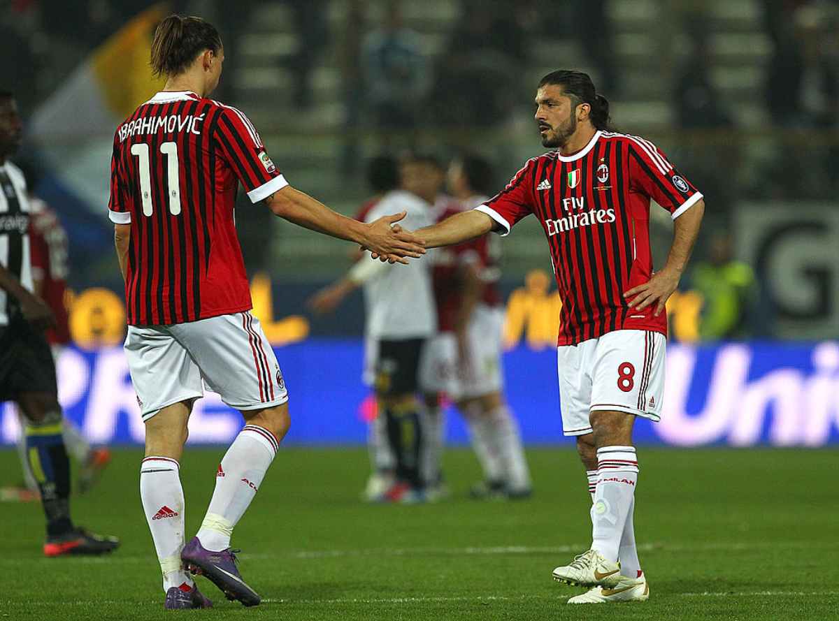 Zlatan Ibrahimovic Gennaro Rino Gattuso 