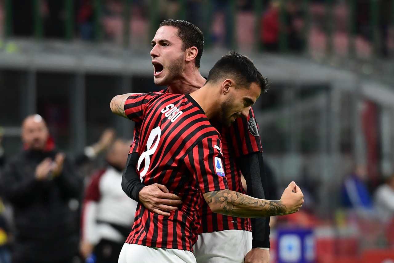 Jesus Suso Davide Calabria milan spal