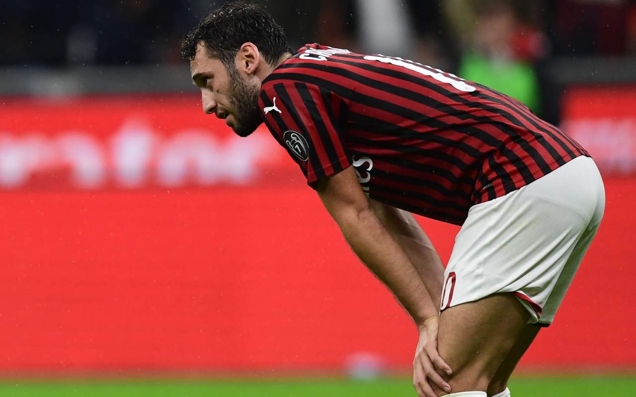 Hakan Calhanoglu AC Milan