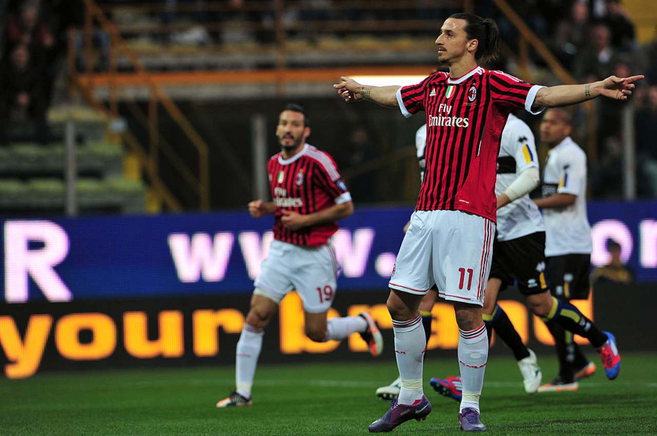 Parma Milan Ibrahimovic