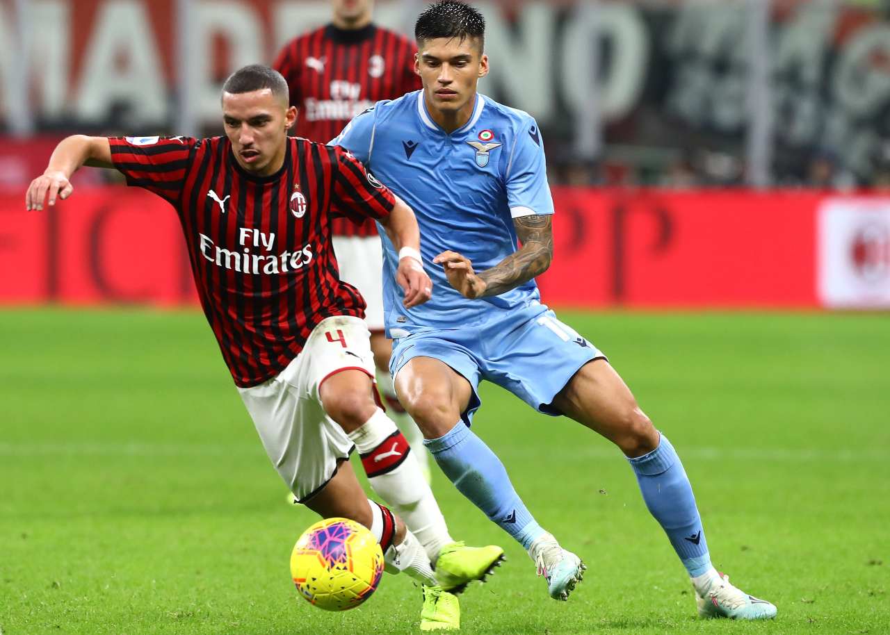 ismael bennacer joaquin correa milan lazio