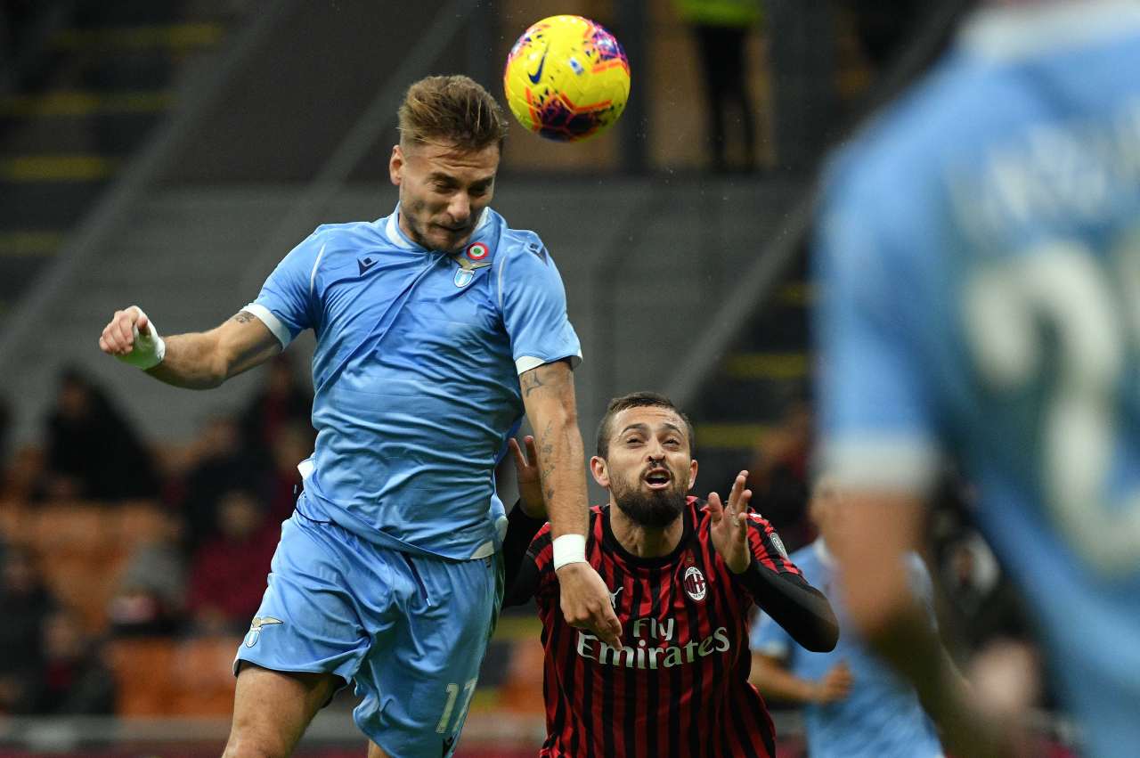 Leo Duarte Ciro Immobile Milan lazio