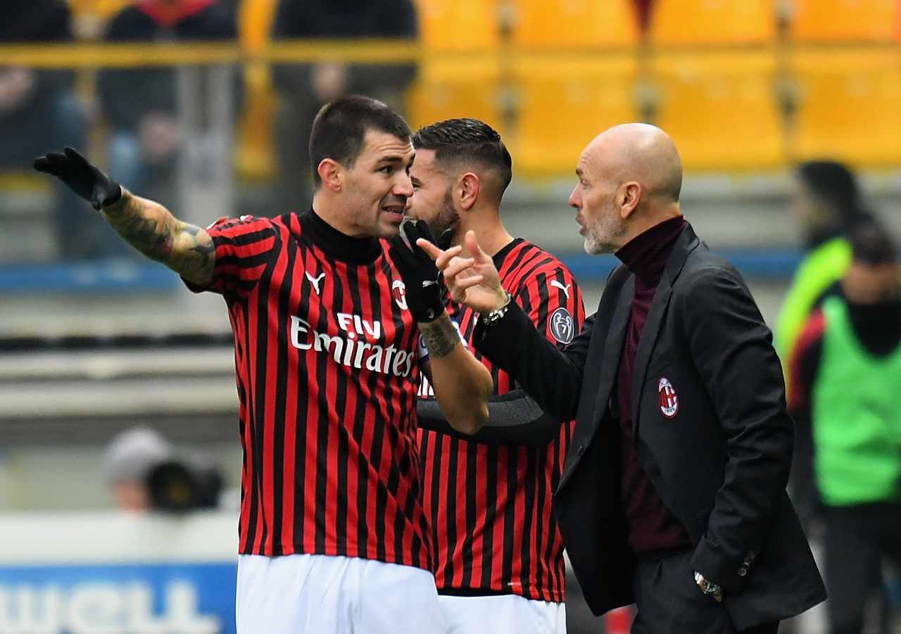 Alessio Romagnoli Stefano Pioli